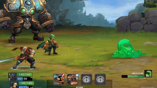 Battle Chasers: Nightwar - iOS / Android Gameplay Walkthrough Part 2 (by HandyGames)