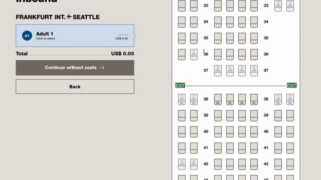 Condor Seat Selection Removed смотреть онлайн