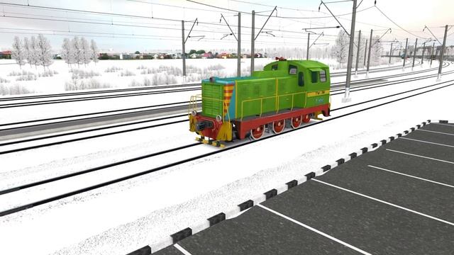 Trainz 🚅 Тепловоз ТГМ1-3016 смотреть онлайн