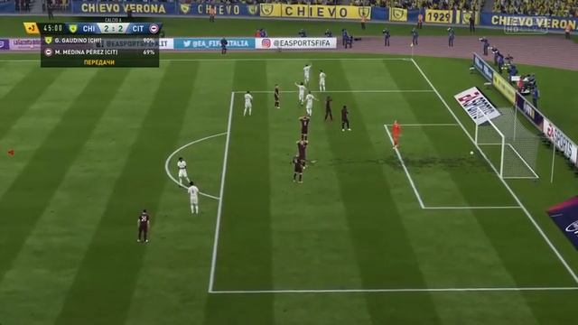 Кьево - Читтаделла 31 тур Чемпионата Италии Серия А 21 22 FIFA 18 PS5 смотреть онлайн