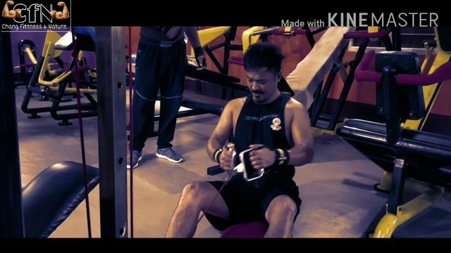 Back Dae Exercise#seated Cable Row#go Heavy
