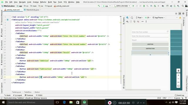 How to do develop mini calculator application in android studio tool?Easily make android app. смотреть онлайн