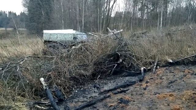 Завал из бревнышек Sherp