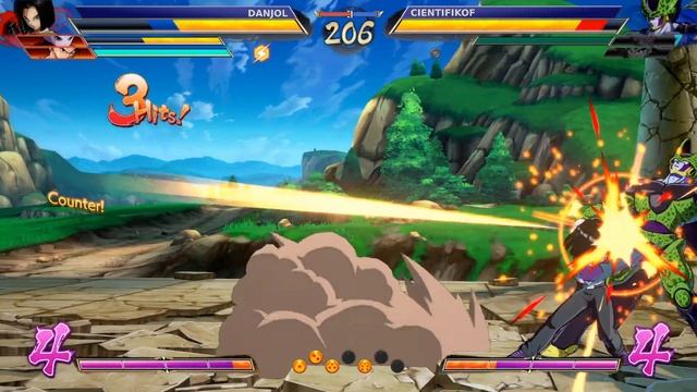 DBFZ - Danjol(Jiren/Android 17/Adult Gohan) vs Cientifikof(GT Goku/Cell/Beerus) смотреть онлайн