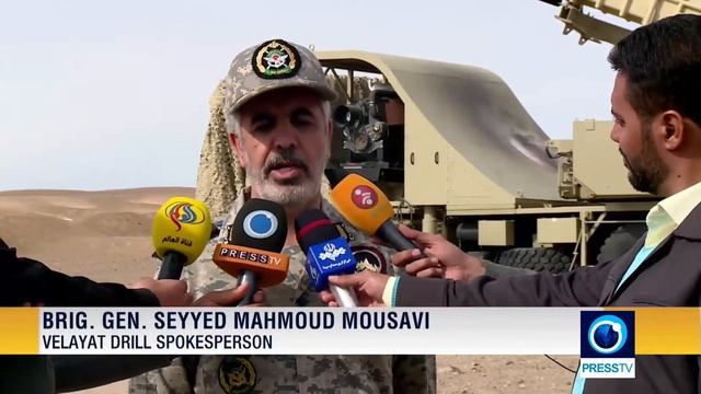 Irans army, IRGC hold massive joint air defense drills смотреть онлайн