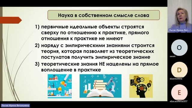 Лысак И.В. Возникновение науки и основные стадии ее исторической эволюции смотреть онлайн