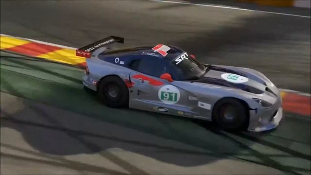 Dodge Viper SRT GTS R Circuit De Spa Francorchamps смотреть онлайн