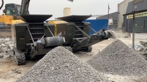 Мобильное дробильное мини-оборудование с 50-й рабочей эффективностью