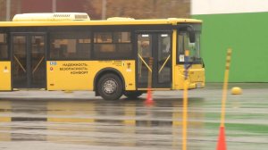 Водители автобусов в Ярославле показали класс в вождении