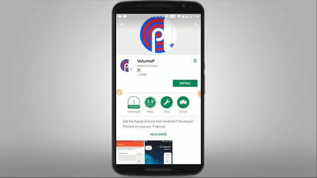 How to make your Android volume button like Android p