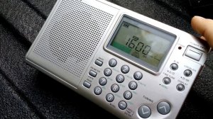 Sangean ATS-405 comparison: DSP birdies 1600 kHz