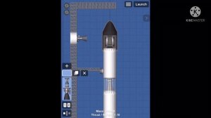 Falcon 1 rocket  | build and launch | with narrating | space flight simulator