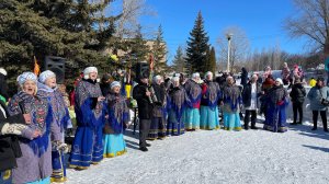 "БЕЛЫМ СНЕГОМ" Поёт Русский народный хор"Волжские зори" г.Балаково Саратовской обл.