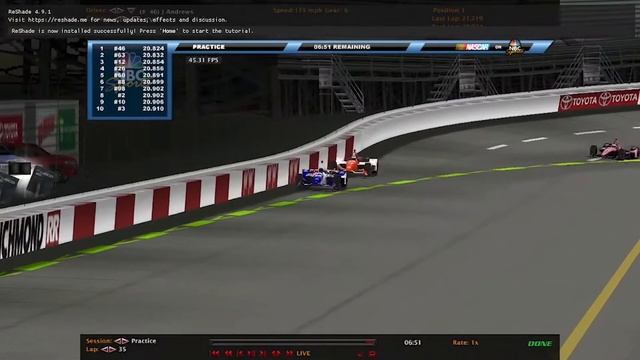 S1 NRLA Walmart IndyCar Series Race 8 Mac Tools 80k Qualifying