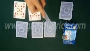 MARKED-PLAYING-CARDS-Modiano Cristallo-(blue)-краплеными картами
