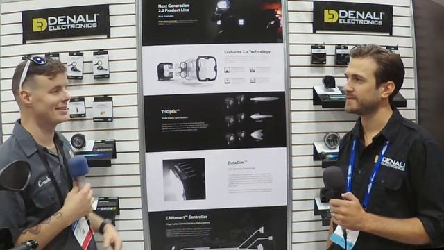 Cafe Racer Podcast AIM Expo 2017 Denali Electronics