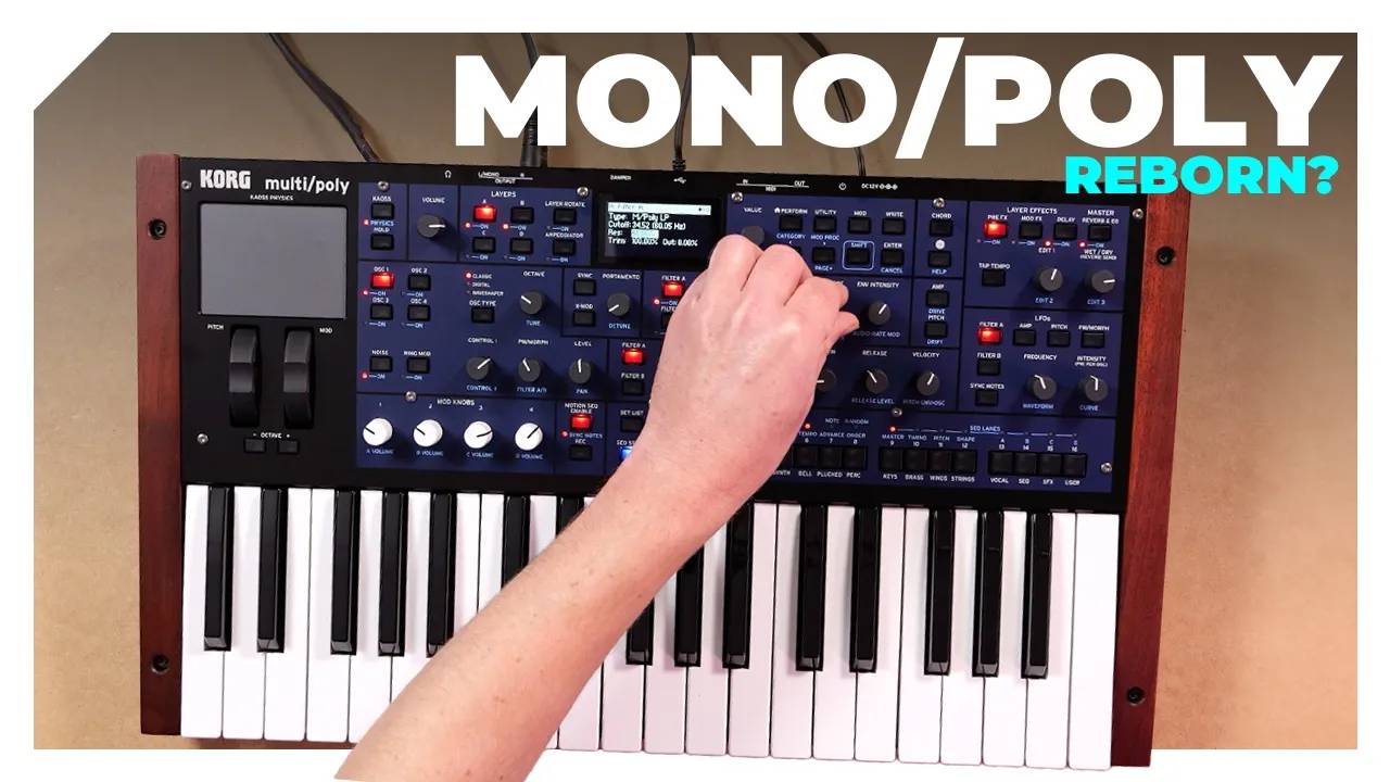 Korg multi/poly - Reborn Mono/Poly?