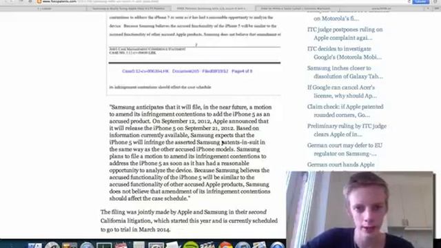 Samsung Sue iPhone 5 Over 8 LTE Patents смотреть онлайн