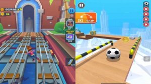 Subway Princess Runner V/S Ball Going Game - NEW GAMES - Best Android/iOS Gameplay HD