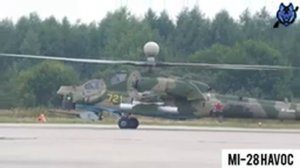 #MI-28 HAVOC Russian all-weather, day-night, two-seat anti-armor attack helicopter