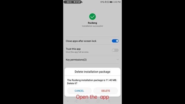 RD6006 operation series videomanual 2.2 - Android Phone APP installation