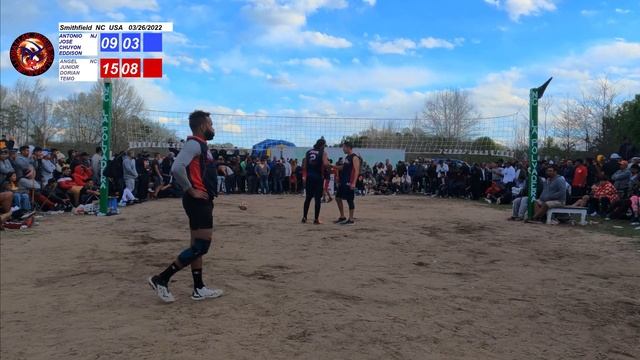 TORNEO NC Final _set2_ Angel, Junior, Dorian y Temo VS Antonion, Jose, Chuyon y Eddison