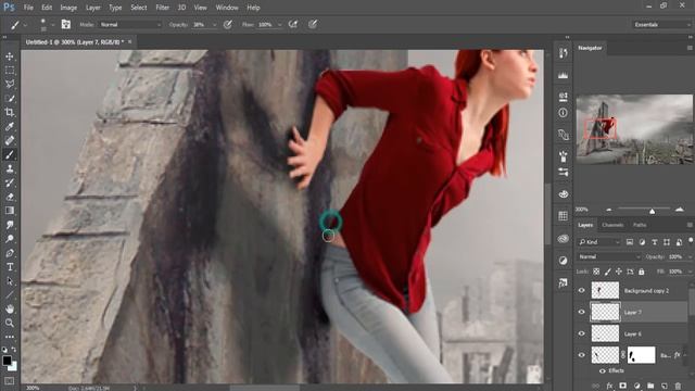 City ruins photo manipulation _ photoshop tutorial cc