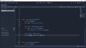 Save and Load Data in  Godot in Tamil