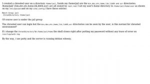 DevOps & SysAdmins: Chrooting Shell Environment on debian wheezy