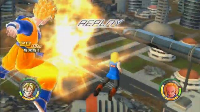 DragonBall Raging Blast 2 - Future Gohan vs Android 18  17