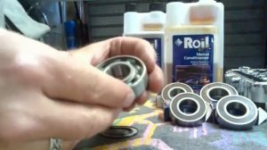 Roil Gold/Platinum -Treating a Sealed Ball Bearing-