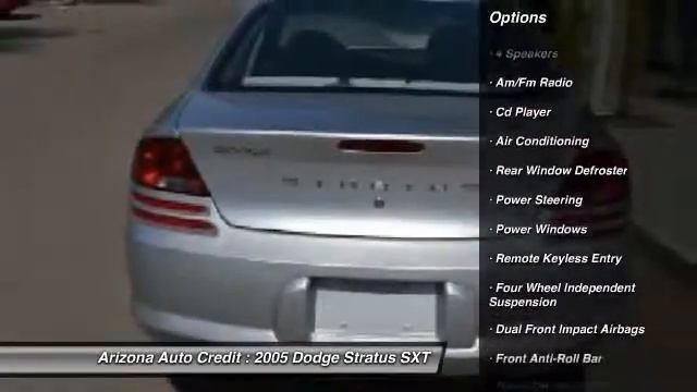 2005 Dodge Stratus SXT Gilbert AZ 85297 смотреть онлайн