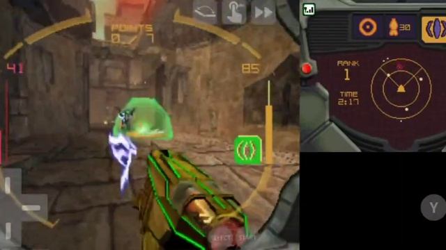 Metroid Prime: Hunters Wi-Fi Gameplay  2  misterSD vs Android 