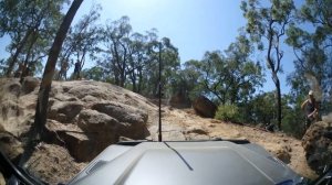 2019-01: Defender 110 Gees Arm South rock step climb