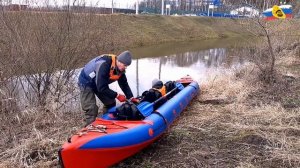 Моя лучшая лодка: трехместная байдарка «Вега-3»! Река Пахра