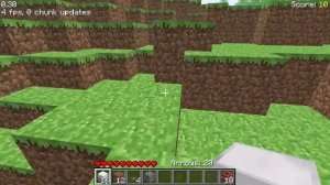 Minecraft 0.30 Survival Test