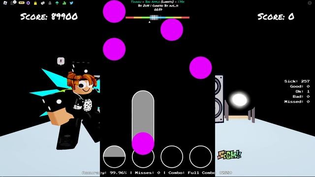 Roblox Bad Apple FC 1.75x speed смотреть онлайн