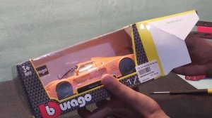 MASERATI MC12 1/24 Model CaR Unboxing