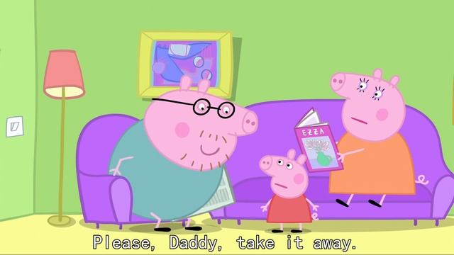 Peppa Pig S1 47 Mister Skinnylegs английский с субтитрами