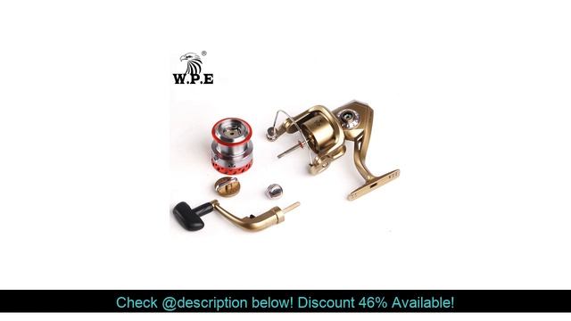 Best W.P.E DFB 2000/3000/4000/5000/6000 Series Spinning Fishing Wheel with 5.1:1 High Speed 6 Ball смотреть онлайн