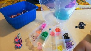 |Брелок-цветочек из резинок| Просто и легко| ~{Cute} ~|