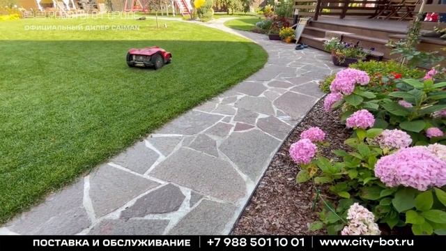 Робот газонокосилка Caiman