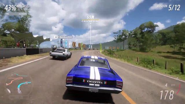 Forza Horizon 5 Dodge Dart Hemi Super Stock Gameplay смотреть онлайн