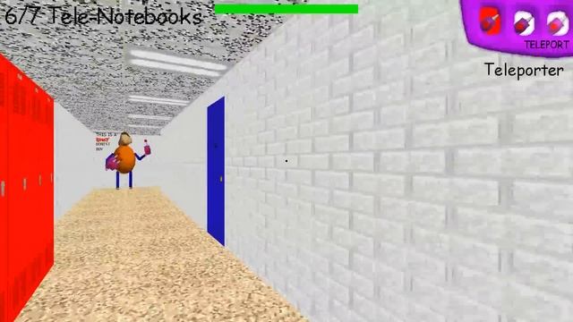 Baldis Teleporting Chaos v1.1 Baldis Basics Mod