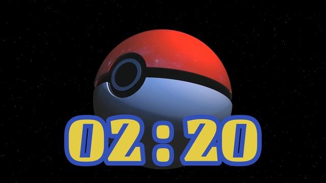 Catch 'Em All in 5 Minutes: A Pokemon Countdown with Music and Spinning Pokeball смотреть онлайн