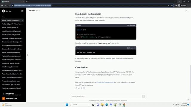 pip install opencv python pep 517