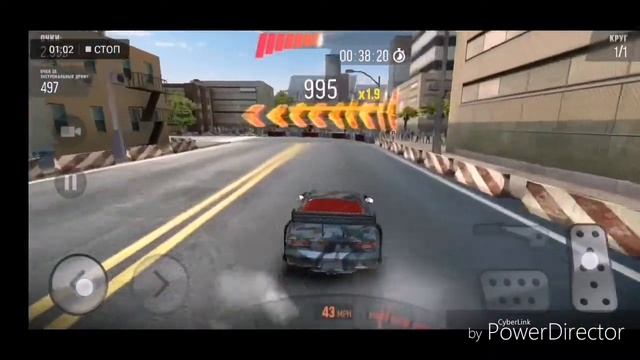 Крутой дрифт в игре Drift Max Pro смотреть онлайн