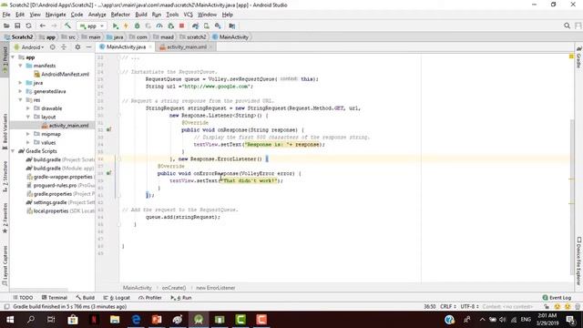 Volley Library in Arabic