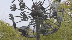 Монумент "Одуванчик" (г. Пушкин). 22 октября 2024 г.