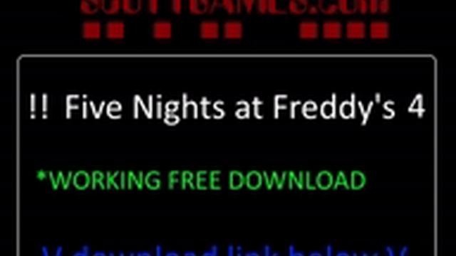 Five Nights At Freddy's 4 Demo - Free Download! | Download FNaF4 Free смотреть онлайн